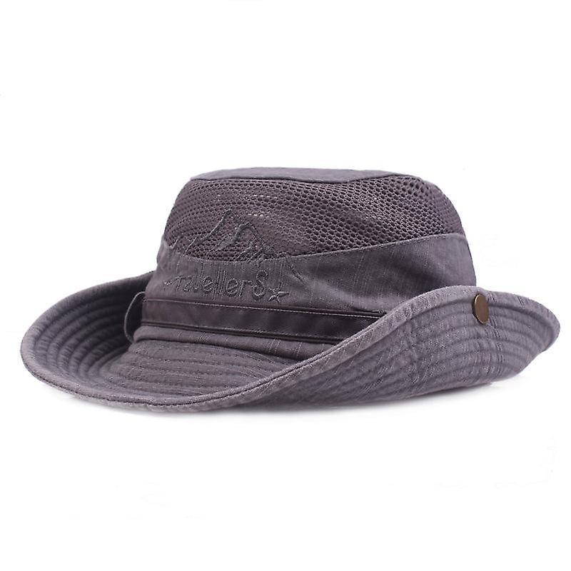 The Brands Market Sun hat along the sun hat Gray