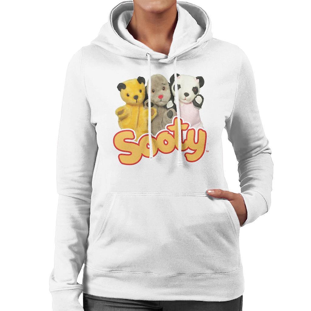 Sooty Sweep & Soo Women's Hooded Sweatshirt White XX-Large