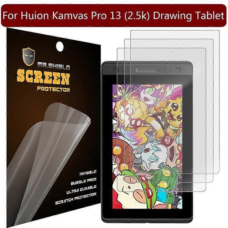 Mr.Shield [3-PACK] Designed For Huion Kamvas Pro 13 (2.5k) Drawing Tablet Anti-Glare [Matte] Screen Protector (PET Material)  Screen Protectors