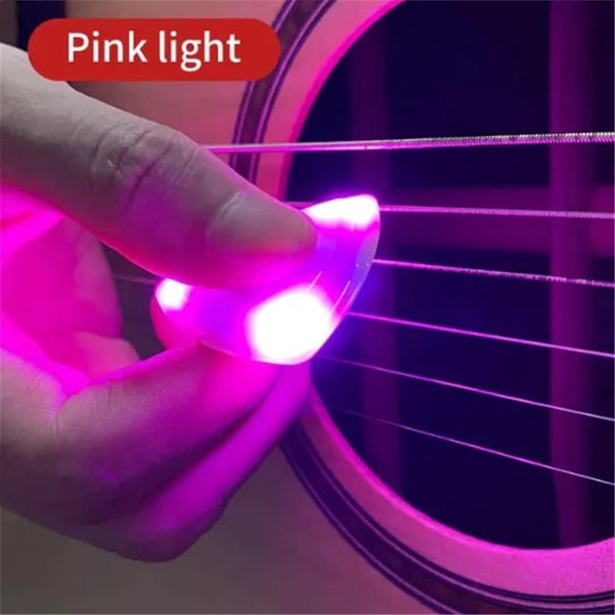 Flye Light Up Guitar Pick -the Perfect Gift For Guitar Lovers-led Luminous Paddles Red