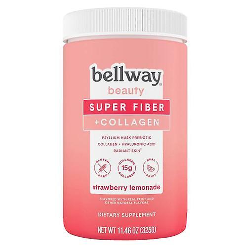 Bellway Psyllium Husk Super Fiber + Collagen, Sugar-Free 11.5 Oz (Pack of 1)