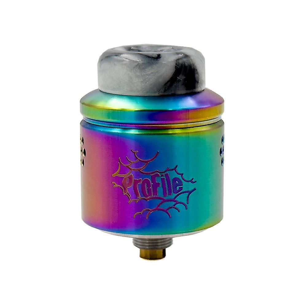 Atuto Profile Rda Tank Mesh Coil 24mm Tank 316ss 810 Dripping Squonk Mod Mesh Rda Vape Atomizer Rainbow