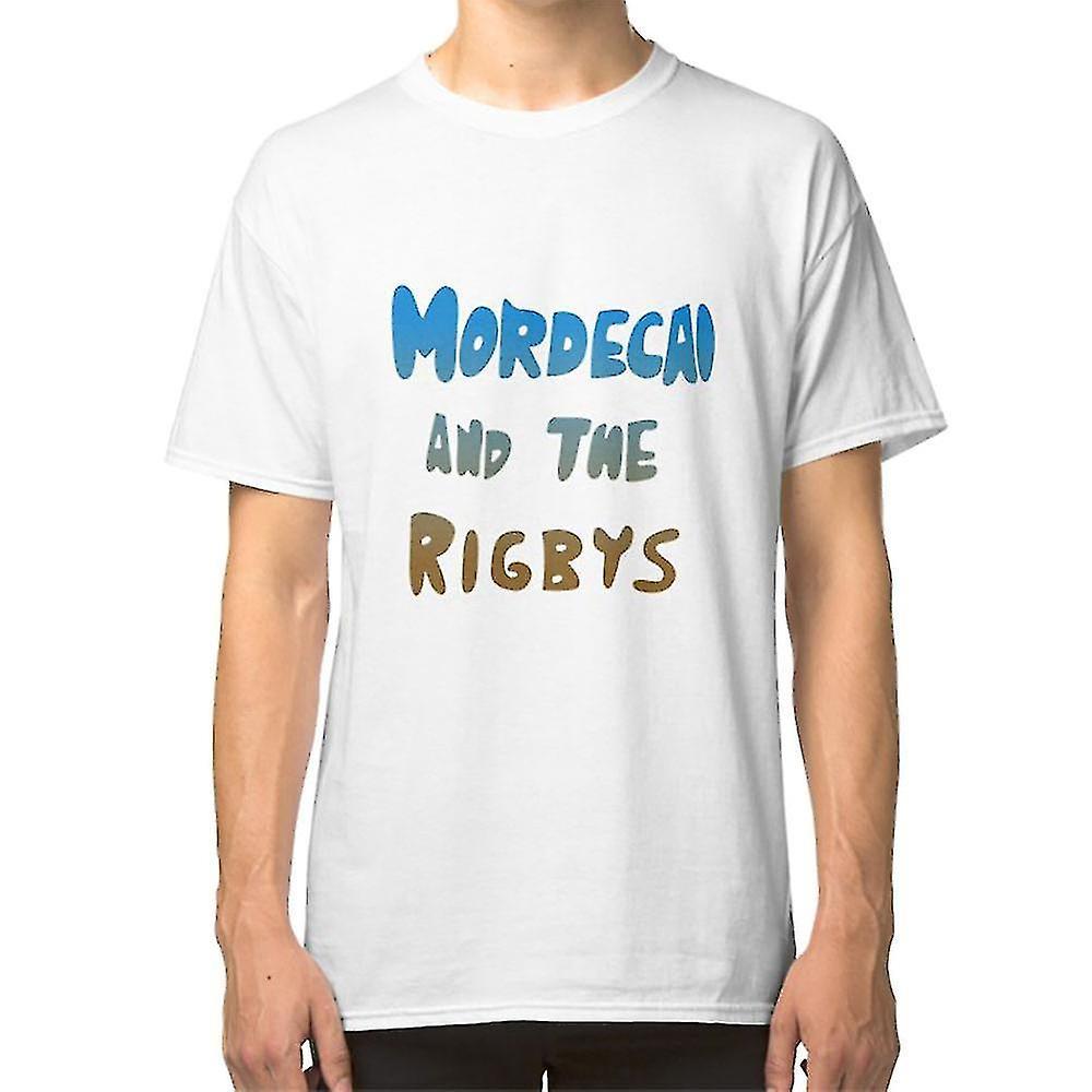 Gildan Mordecai and the Rigbys T-shirt White M