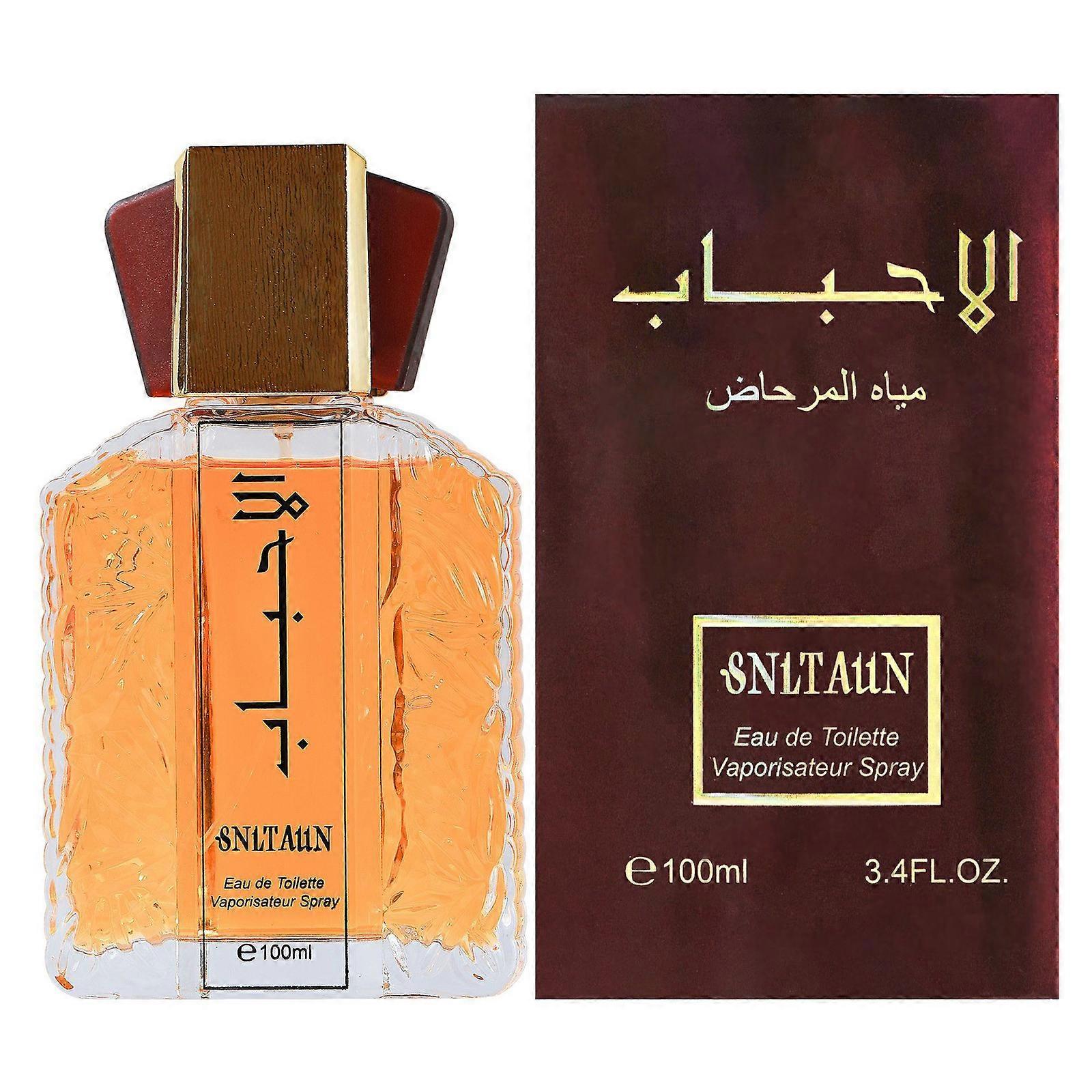 unbrand Arabian Perfumes For Men 100ml Sultan Eau Toilette Dubai Retro Mens Fragrances Concentrated Long Lasting Arabes Perfume For Men A