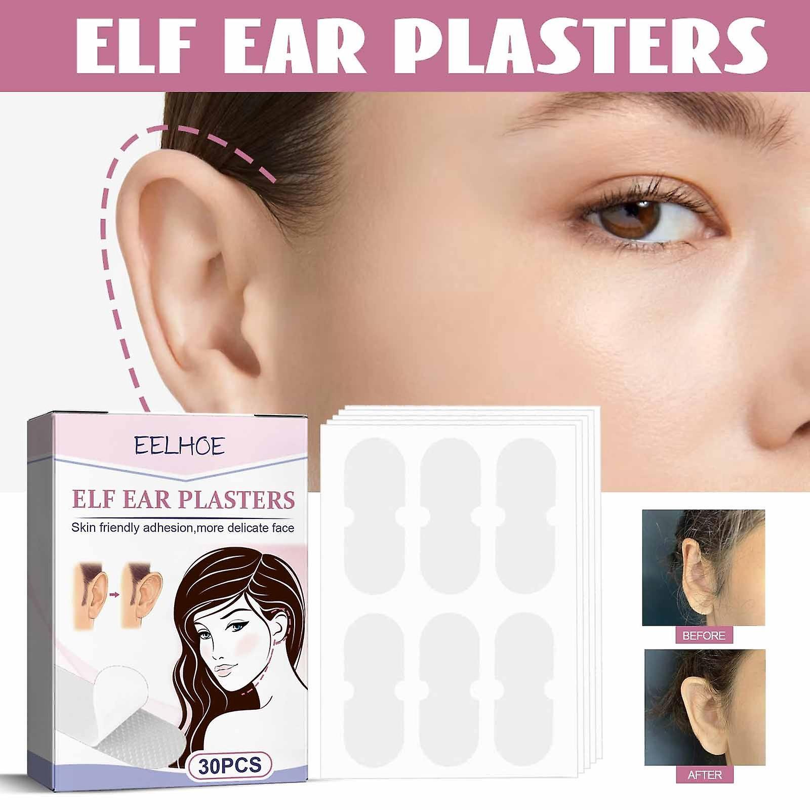 Gaoguang Ear Correction, Cosmetic Ear Corrector, Solution For Protruding Ears, Ear Stickers For Large Ears, 30silicone Ear Correction Patches, Self...