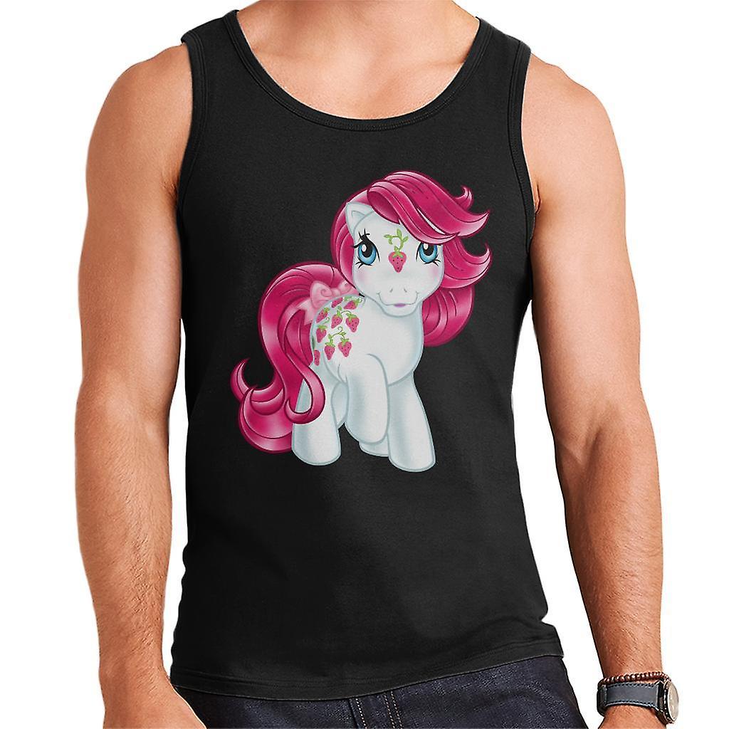 My Little Pony Strawberry Men's Vest Black Medium