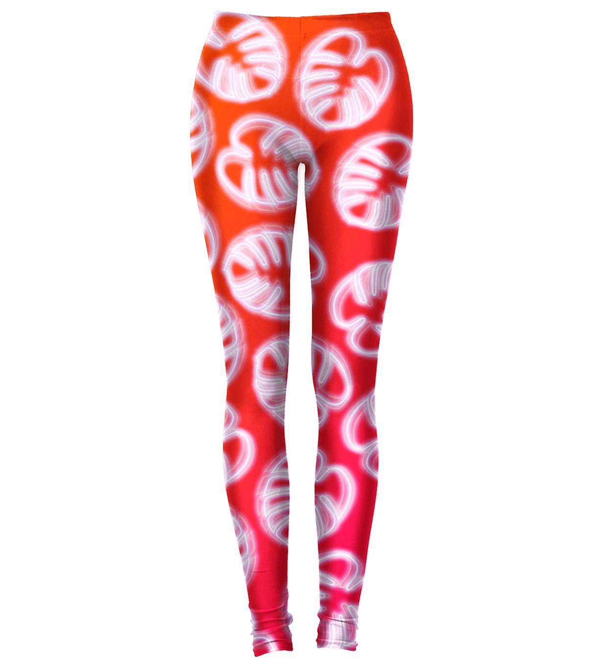 Mr Gugu & Miss Go Mr. Gugu Miss Go Neon Red Leggings XS