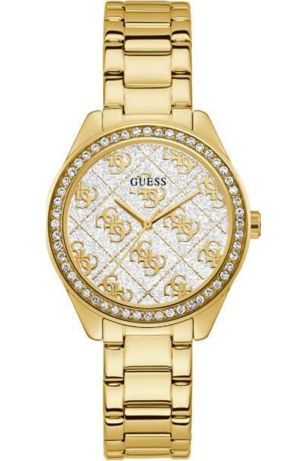 Guess Watches Ladies Sugar Watch For Women Quartz Analog With Stainless Steel Bracelet GW0001L2