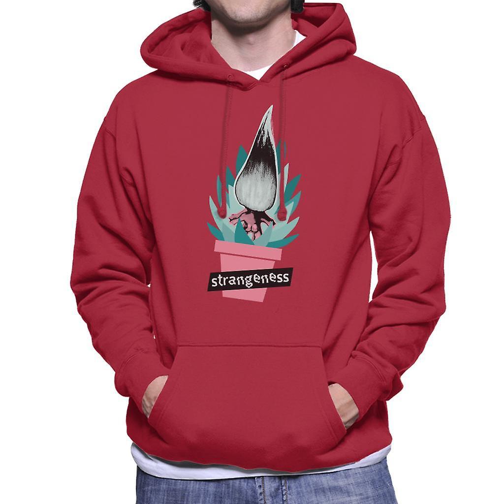 Trolls Strangeness Men's Hooded Sweatshirt Cherry Red X-Large