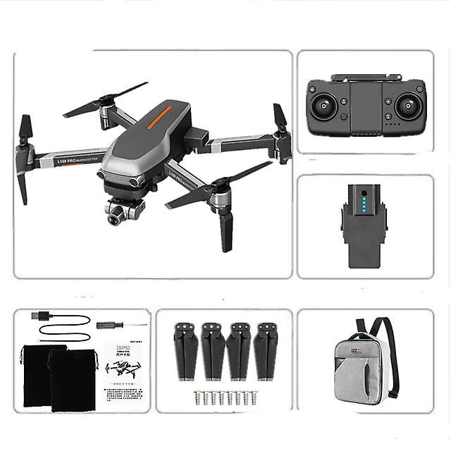 Slowmoose 2 Axis, Anti Shake, Self Stabilizing - Wifi, Remote Control Quad Copter Drone L109PRO 1B BAG