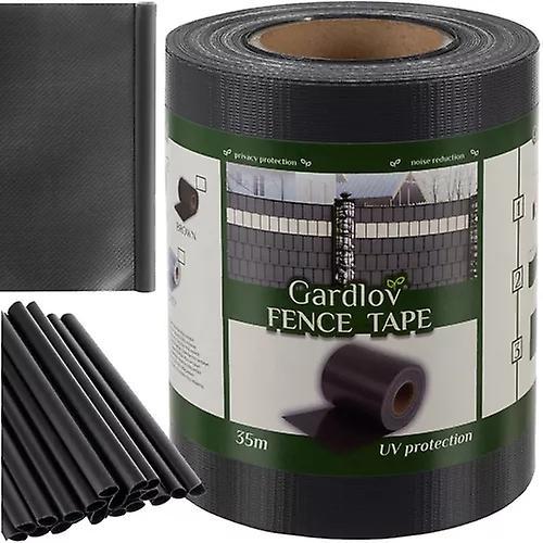 Gardlov Fencing Tape 19cmx35m 450g/m2 Anthracite 23696