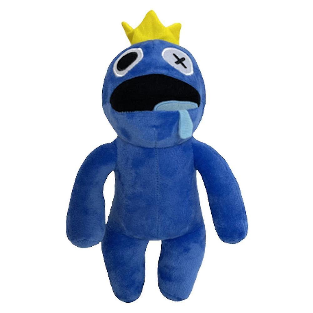 Cryin Roblox Rainbow Friends Plush Doll Toy Cartoon Game Stuffed Doll Kids Gift Blue