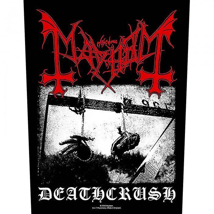 Mayhem Deathcrush Patch Black/Red/White One Size