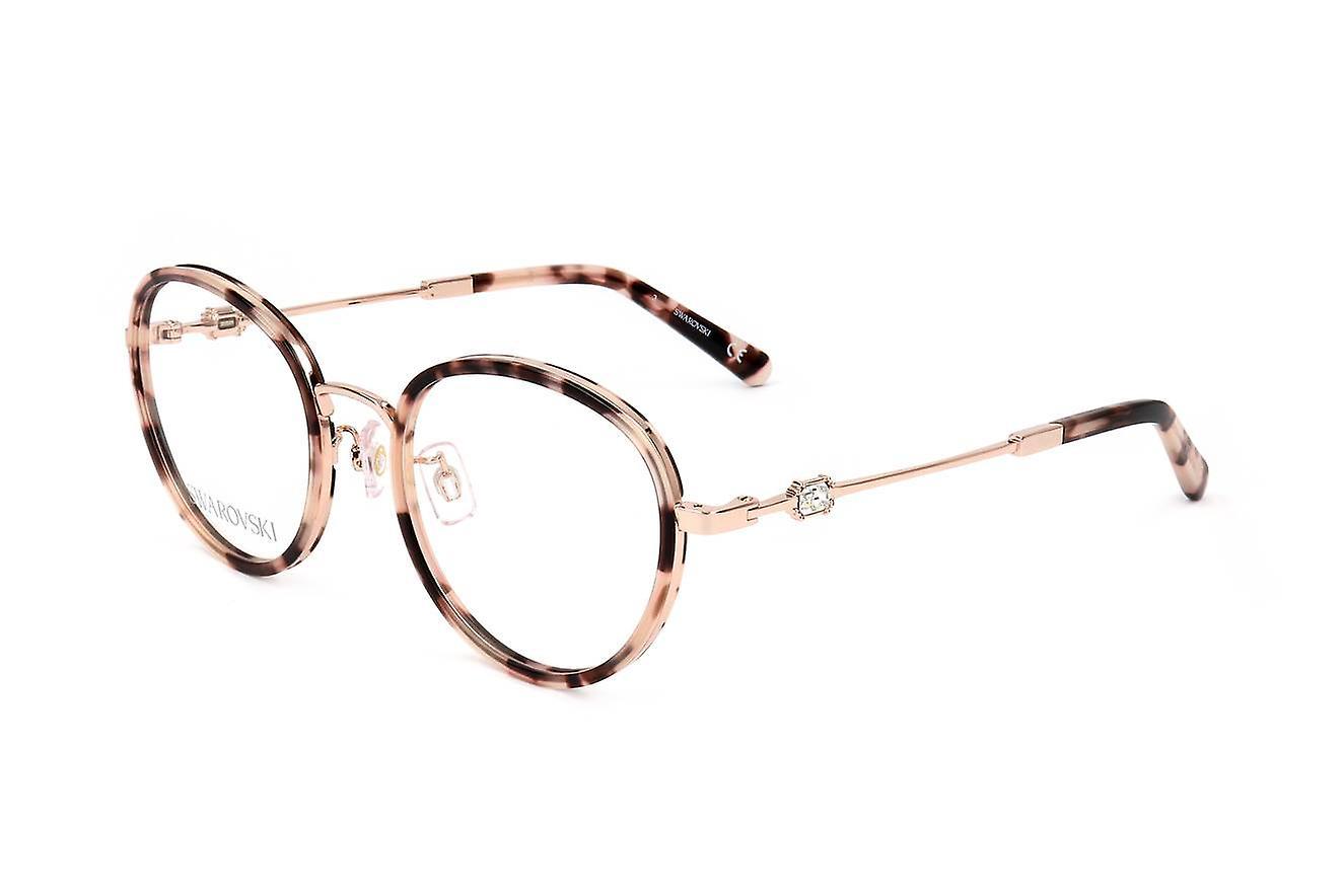 Eyewear Frames Swarovski SK5440-D 028 SHINY ROSE GOLD 52/20/145 WOMAN Pink Gold 52 mm