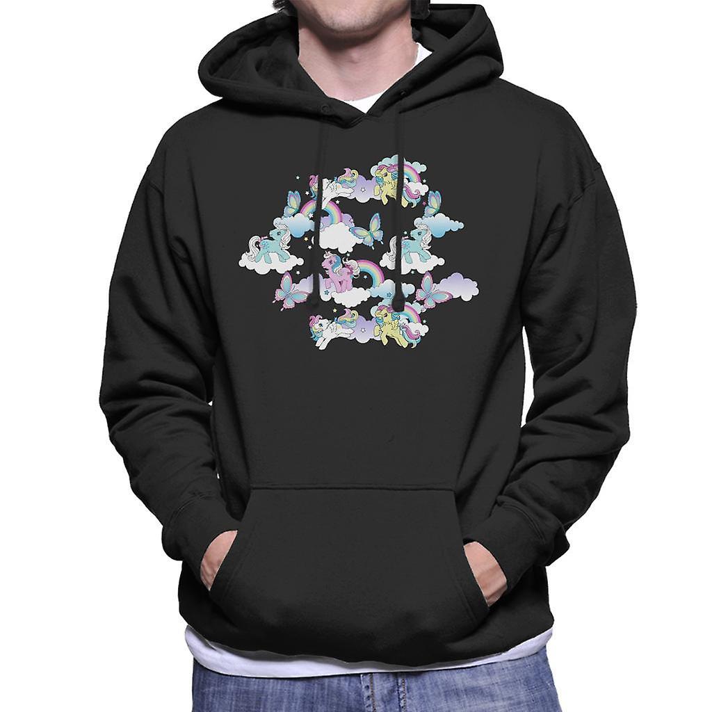 My Little Pony My Cloud Men's Hooded Sweatshirt Black Large