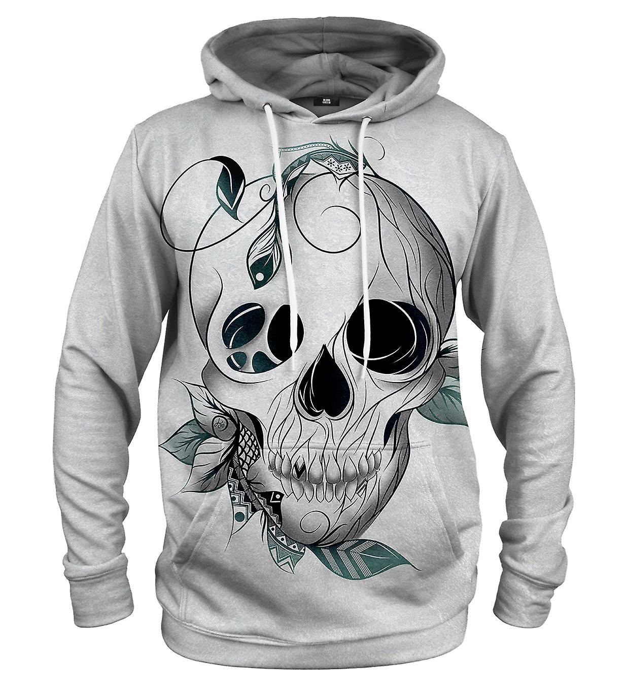 Mr Gugu & Miss Go Mr. Gugu Miss Go leaf skull hoodie pullover L