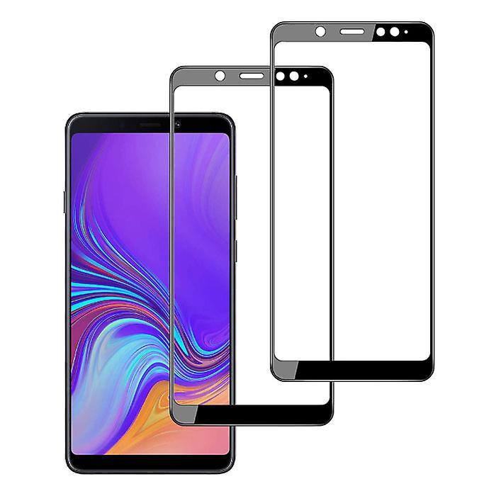 Stuff Certified ® Stuff Certified® 3-Pack Samsung Galaxy A9 2018 Full Cover Screen Protector 9D Tempered Glass Film Tempered Glass Glass