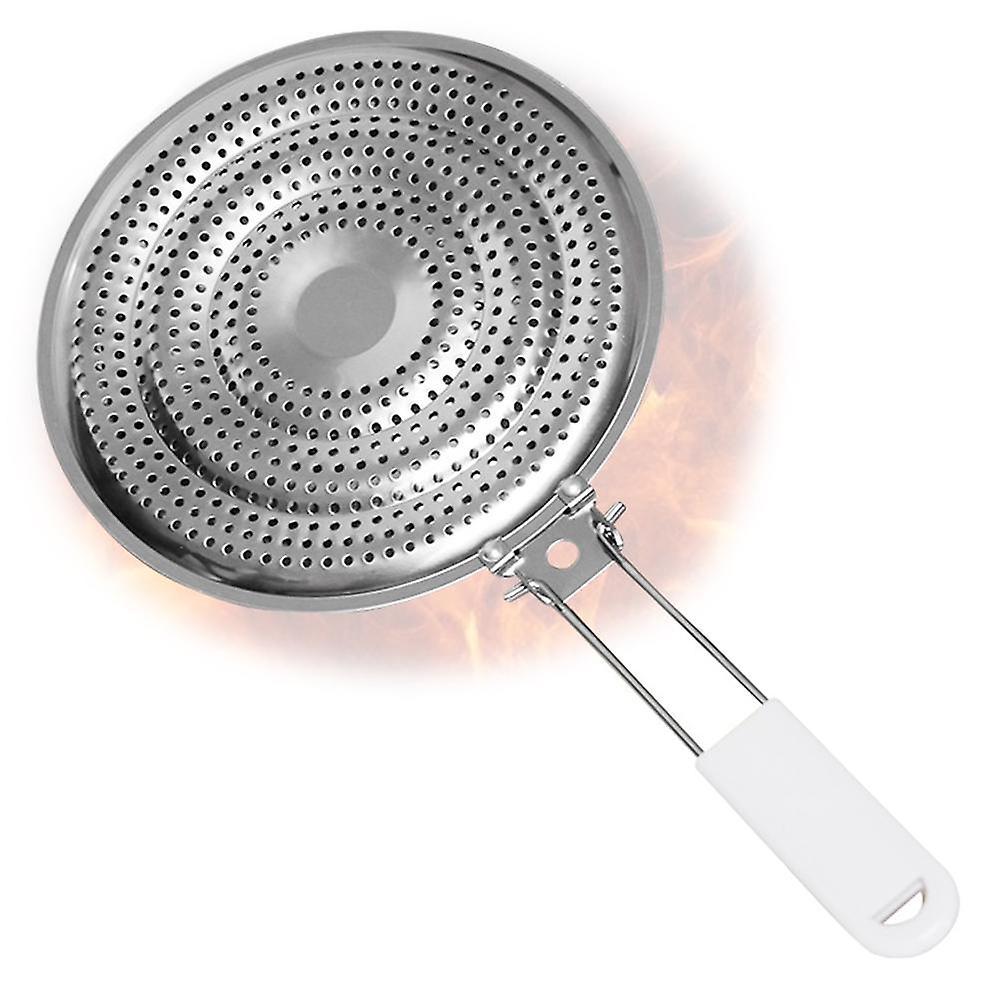 Ln-heat Diffuser Reducer Flame Guard Simmer Plate - Stainless Steel, Suitable For Electric And Gas Stovetops