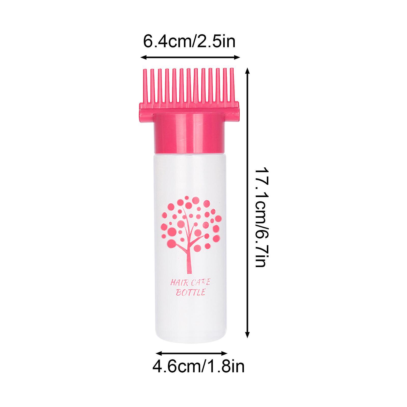 Fruushop Hair Gel Bottle Hair Oil Applicator Hair  Applicator Bottle Scalp Oil Applicator  Comb Applicator Bottle Used for Hair A