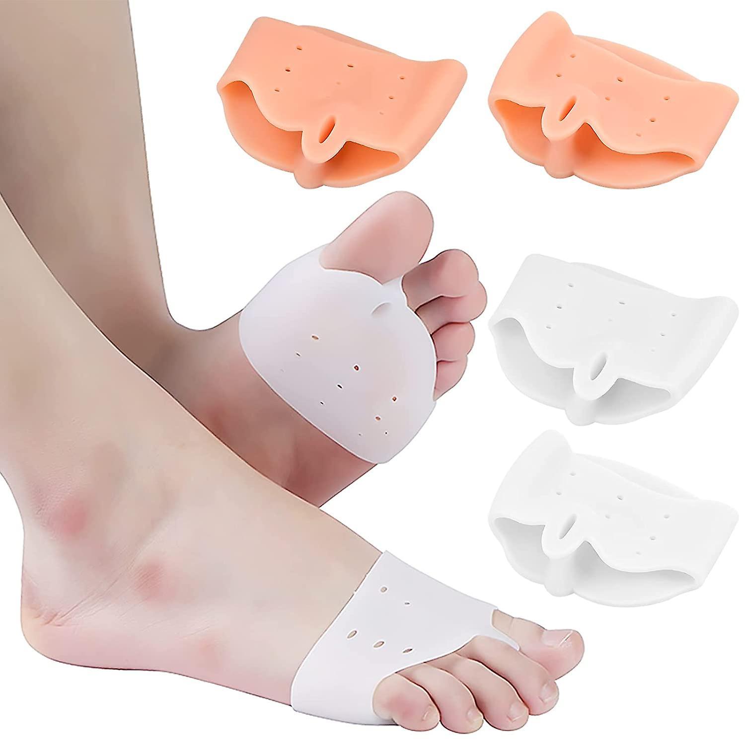 Pxcl Hallux Valgus Corrector 2 Pairs Orthotics for Hallux Valgus Epitact Hallux Valgus Toe Separator Protection Hallux Valgus Toe Straightener-Pain...