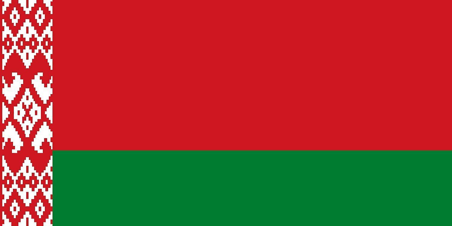 Hiprock Belarus (Belarus ) Flag White