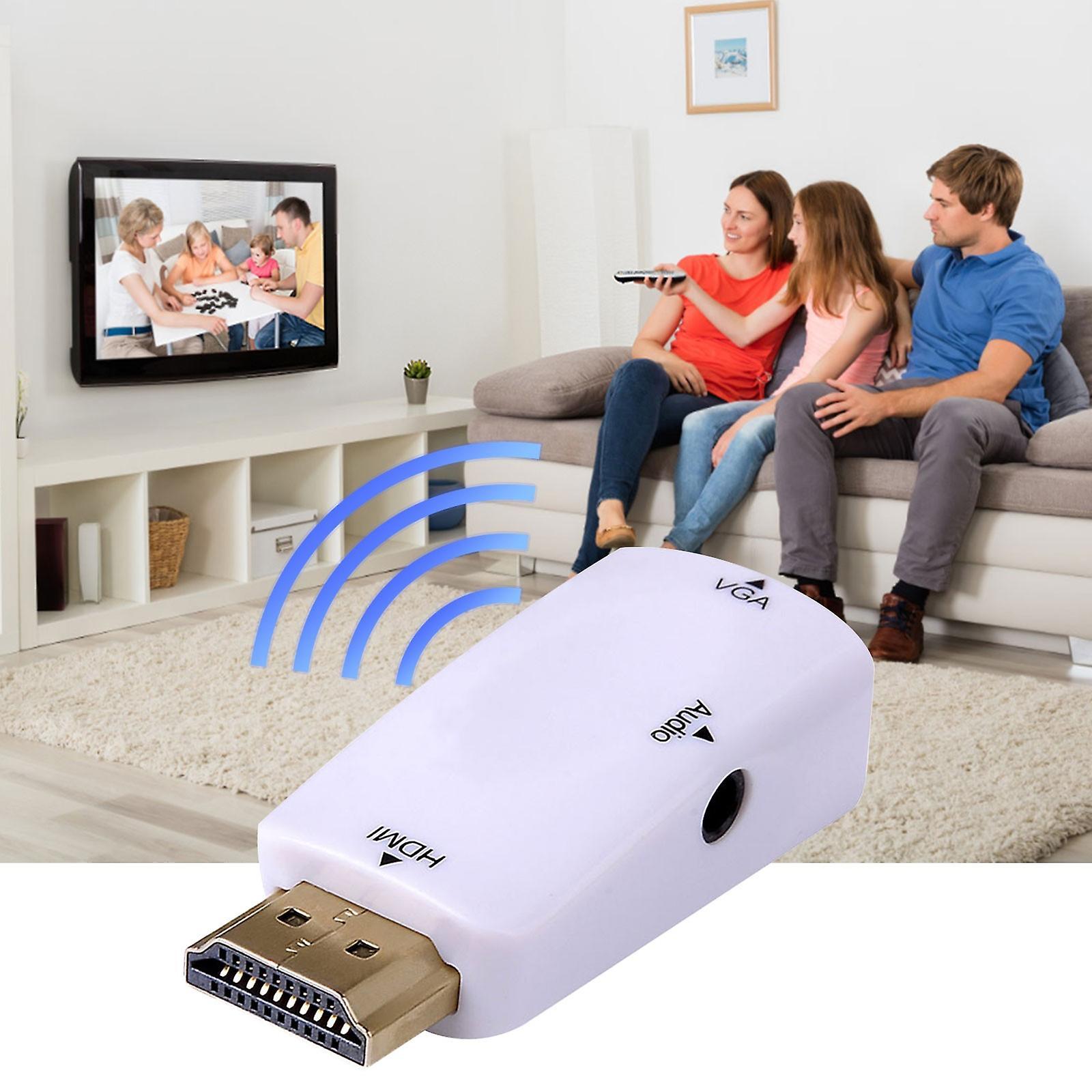 unbrand Tv Streaming Device Tv Streaming Device Wireless Display Adapter 1080p Tv Box Mobile Screen Mirroring Receiver FAN0979 White