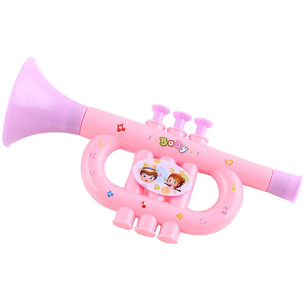 Jiyuge 1Pc Multicolor Horn Hooter Trumpet Musical Instrument Education Kids Toy Gift Random Color