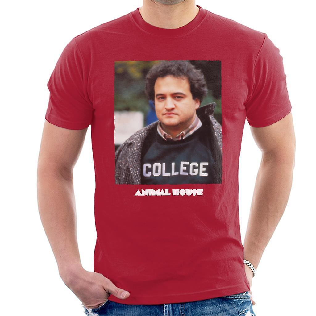 Animal House John Bluto Blutarsky College Men's T-Shirt Cherry Red X-Large