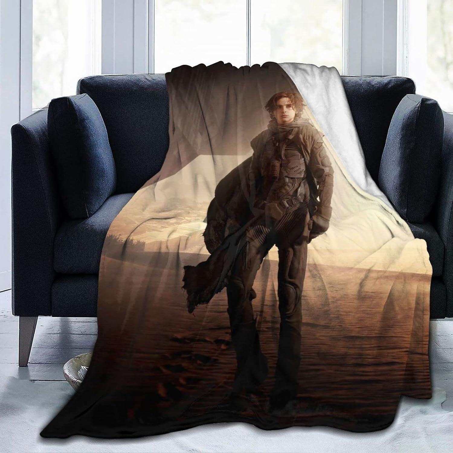 Kerota Timothee Chalamet Fleece Blanket Throw Blanket Lightweight Super Soft Cozy Luxury Bed Blanket Microfiber ASSDDQ9298 80x60in 200x150cm