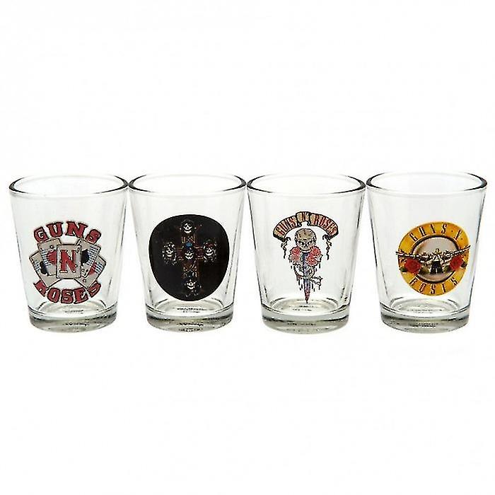 Official Shot Glass Set (Pack Of 4)