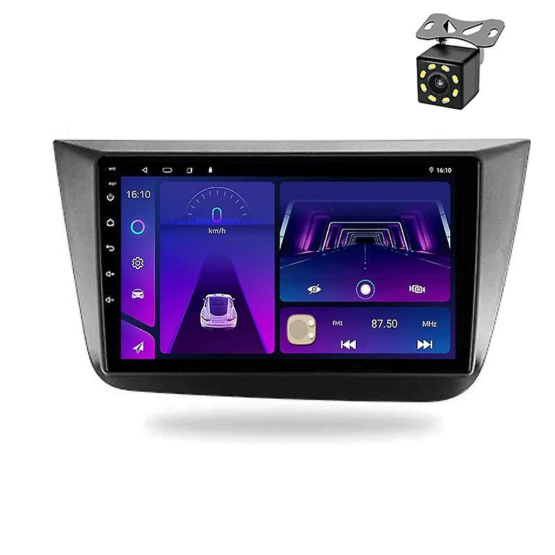 JIULUNET Carplay Android Auto Car Radio For Seat Altea 2004 2005 2006 2007 2008-2015 Multimedia GPS autoradio