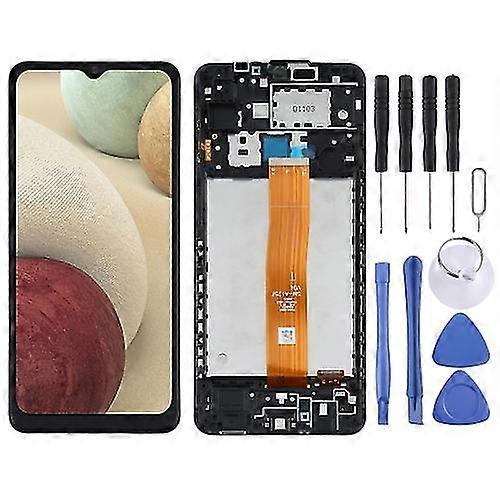 Asiv Lcd Screen For Samsung Galaxy A12 4g Sm-a125f Digitizer Full Assembly With Frame