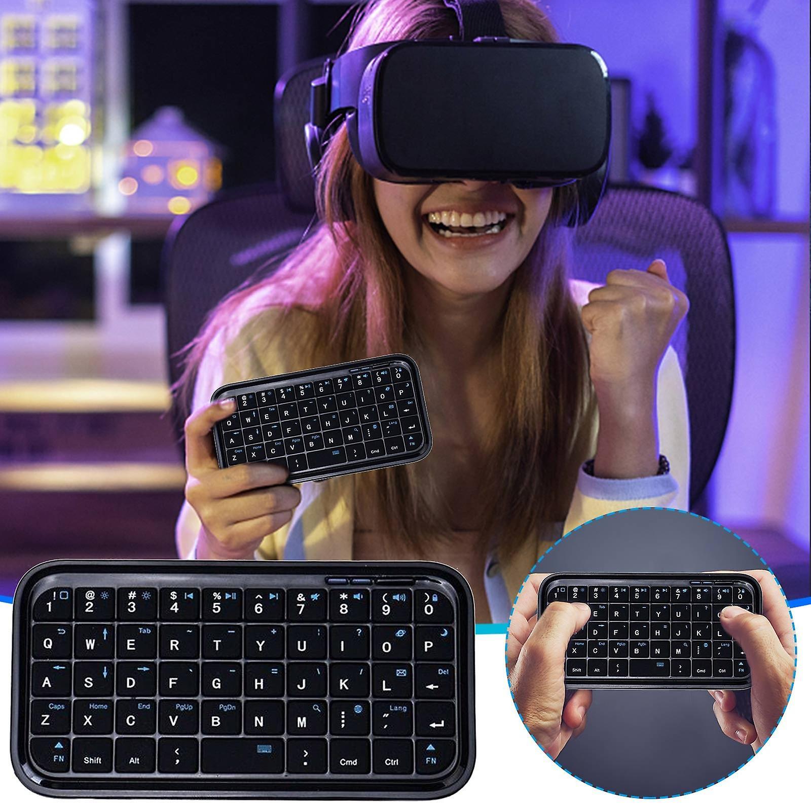 Baodan Pocket Keyboard Multi System Universal Wireless Bluetooth Mini Portable Keyboard