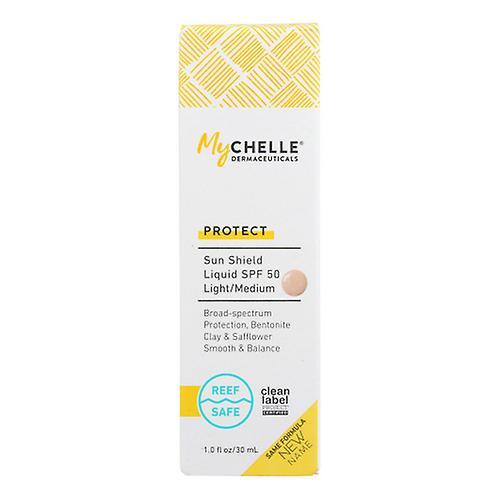 MyChelle Dermaceuticals Sun Shield Liquid SPF 50 Light/Medium, 1.2 Oz (Pack of 1)