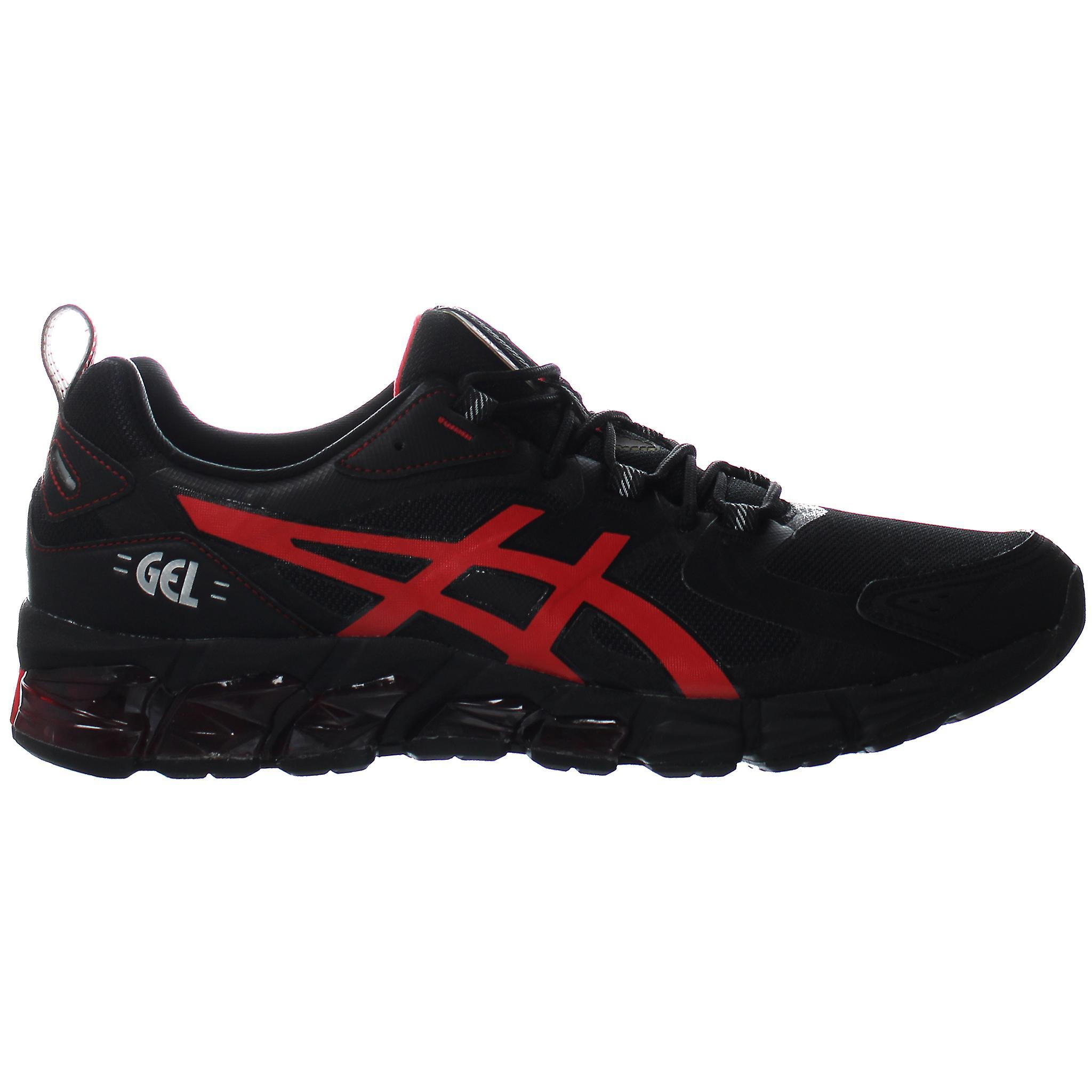 Asics Gel-Quantum 180 Lace-Up Black Synthetic Mens Trainers 1201A063_003 Black/Red UK 9 EU 44 US 10