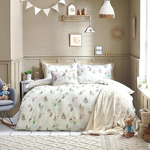 Peter Rabbit Classic Duvet Cover Set Natural Double