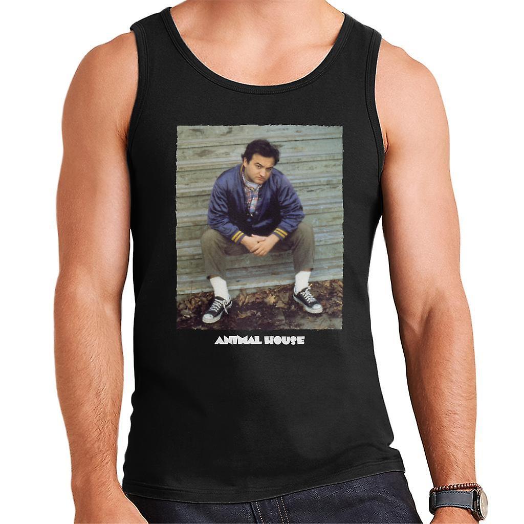 Animal House John Bluto Blutarsky Sitting Men's Vest Black Small