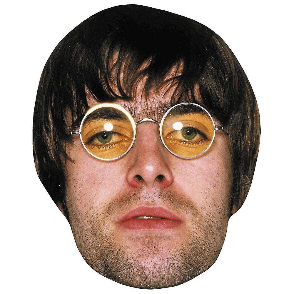 Celebrity Cutouts Liam Gallagher (Glasses) Celebrity Mask, Flat Card Face