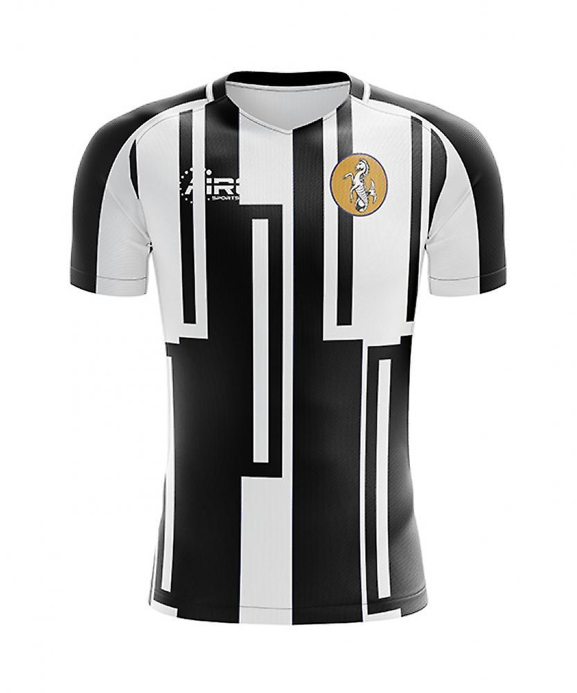 Airo Sportswear 2023-2024 Newcastle Home Concept Football Shirt - Womens Black Small - UK Size 10