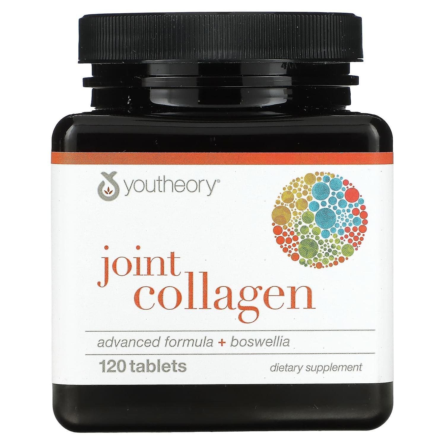 Youtheory, Joint Collagen, Advanced Formula + Boswellia, 120 Tablets