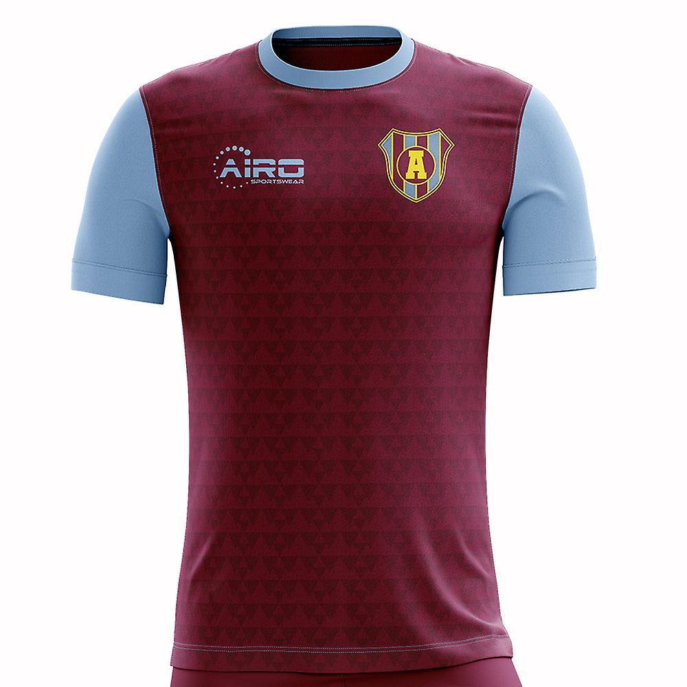 Airo Sportswear 2024-2025 Villa Home Concept Football Shirt Maroon L