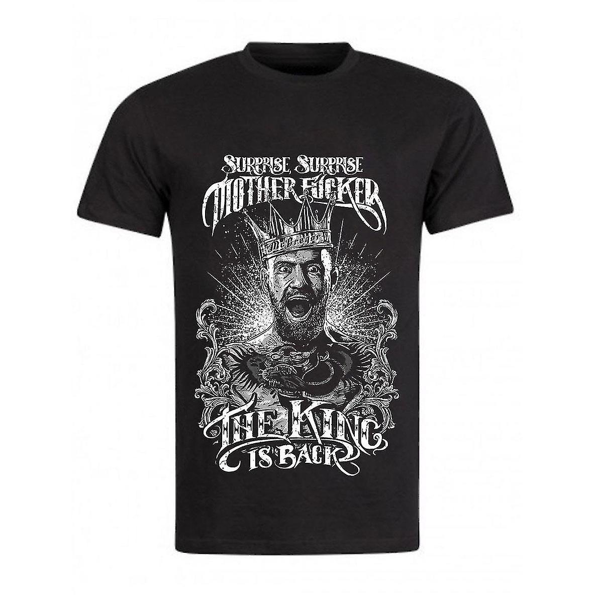 Gildan Conor Mcgregor T-Shirt Black Mother S