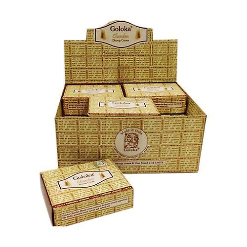 SAC Goloka Chandan Incense Cones 10 units