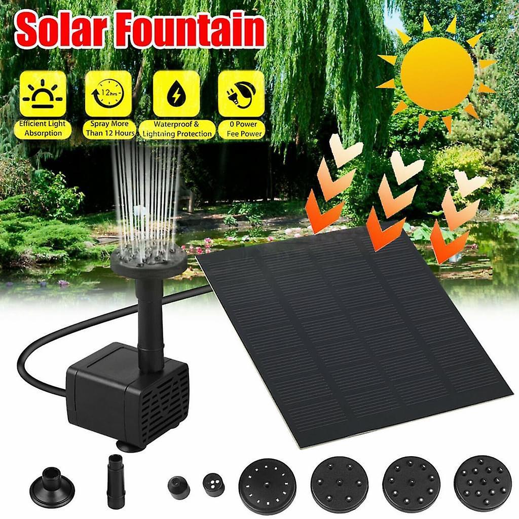 Solar Pump Pond Pump Solar Fountain Water Feature Ornamental Fountain Fountain Garden