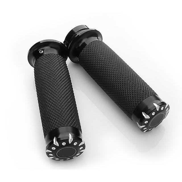 For Harley Sportster 883 1200 Touring Dyna Softail Rubber Motorcycle Handlebar Hand Grip 1 25mm Handle Bar Grips Black