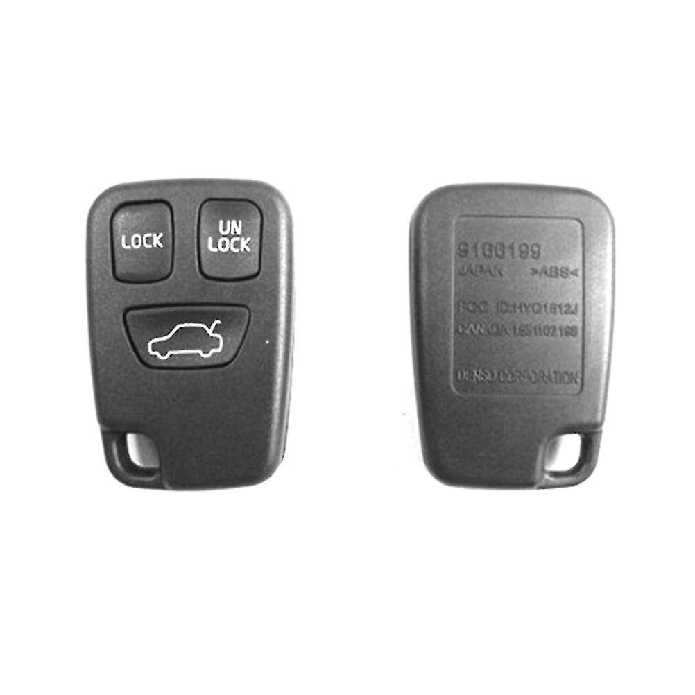 POTATO Portable Remote Key Fob Cover Shell For Volvo S40 V40 S70 C70 V70 Xc70 Xc90