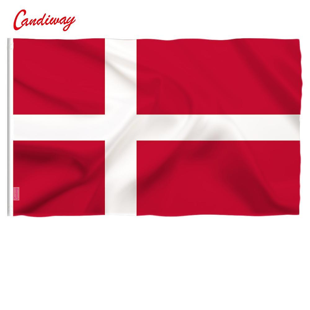 Bolongking Danish Country Large Flag 3x5 Feet Polyester Denmark Flags And Banners National Flags Country Banner