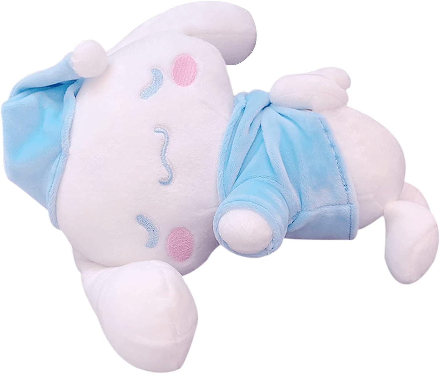 Liangnv Cinnamoroll Plush Toy, Kawaii Cinnamoroll Plush Doll, Cute Cartoon Cinnamoroll Sleep Plush Toys, Animals Stuffed Soft Plushie Gifts ,blue,6...