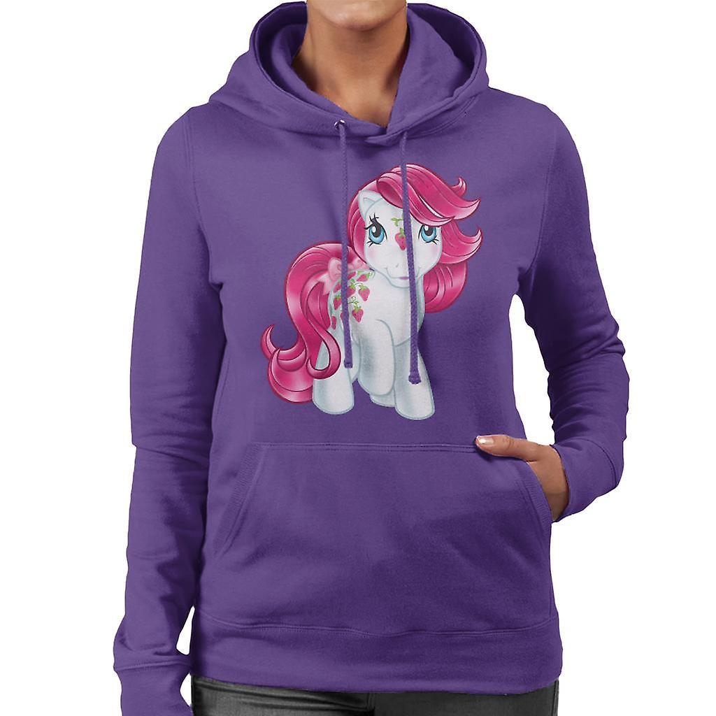 My Little Pony Strawberry Women's Hooded Sweatshirt Purple XX-Large