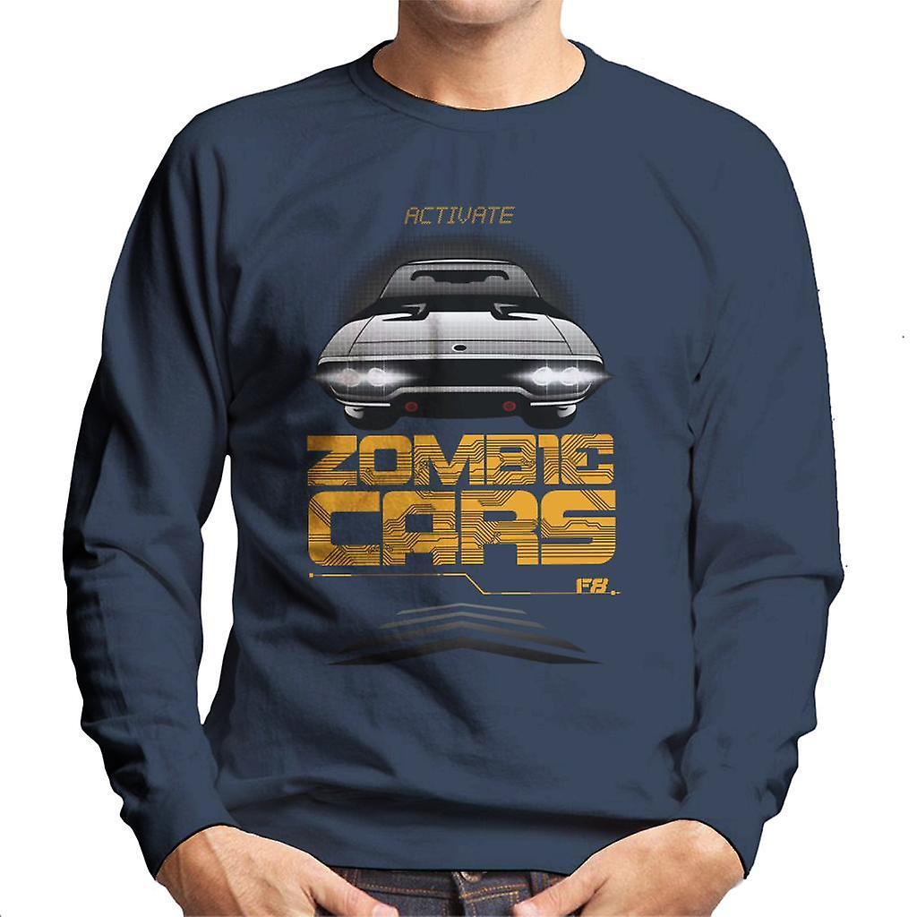 Fast & Furious Fast and Furious Activate Zombie Cars Men's Sweatshirt Navy Blue XX-Large